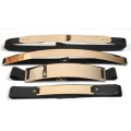 Fashion women gold mirror metal belts